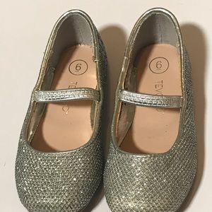 tevolio toddler girl silver dress shoes